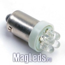 ������������ ba9s 4 led 3mm 30�
